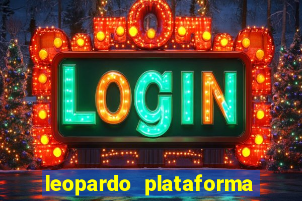 leopardo plataforma de jogos